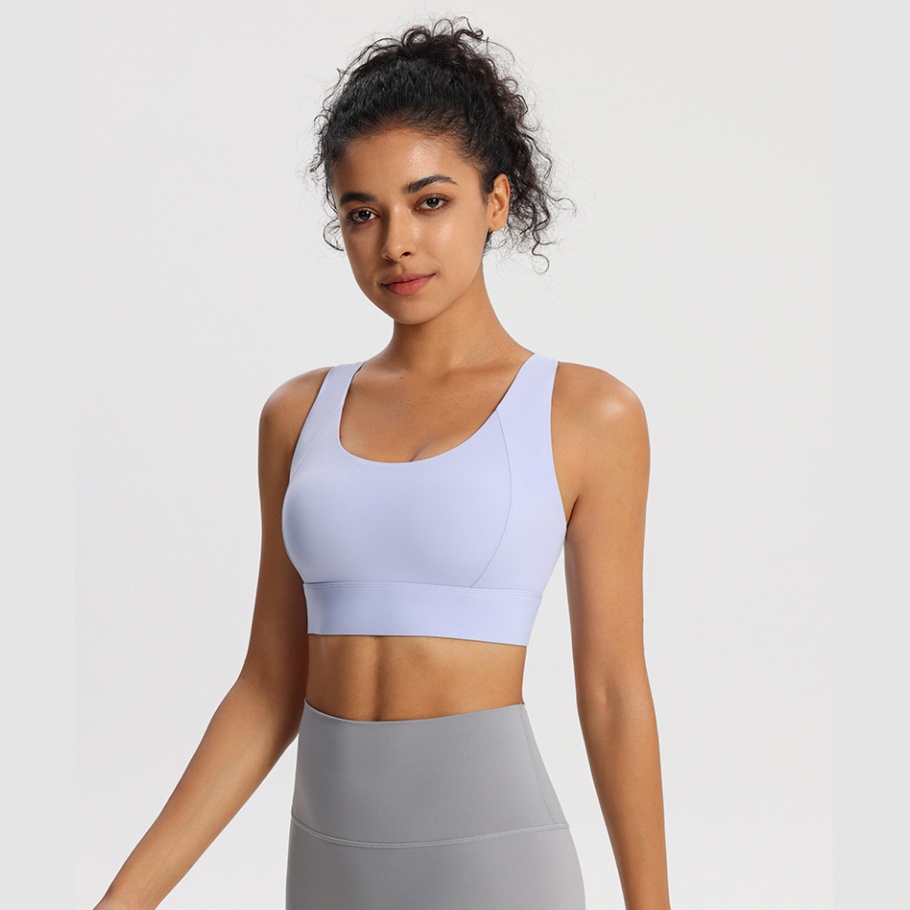 Women Sexy Tank Top Vest Sports Bra Female Yoga Fitness Cross Back Sports Bra